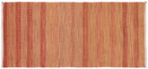 Flat Weave Kilim Antique Navaho Vintage handmade Modern Kilim Red Beige Hand-Woven Runner 100% Wool Area Rug 3x7